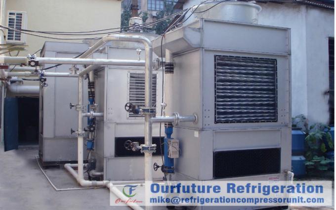 Induced Draft Type Evaporative Cooled Condenser Evaporative Condenser