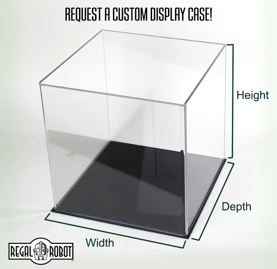Custom Acrylic Display Cases for Your Collectibles in ANY SIZE! Regal
