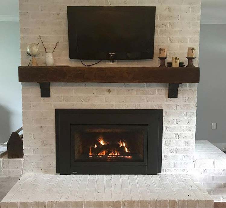 10 Fireplace Makeover Ideas Before and After Regency