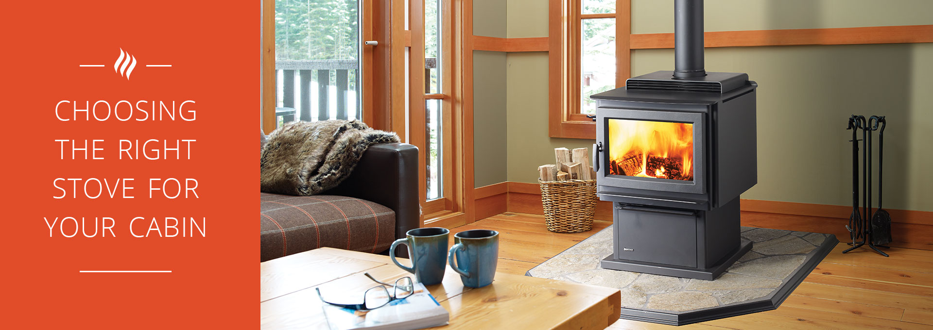 Choosing A Stove for Your Cabin Wood vs Gas Regency