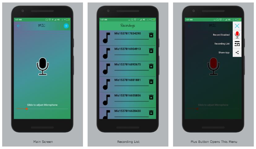 mobile mic and speaker