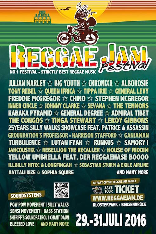Years Reggae Jam 2022