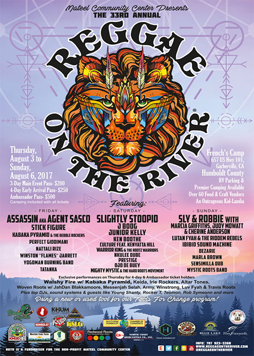 Information Reggae On The River 2017