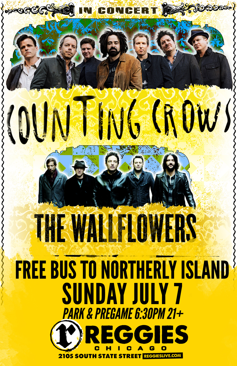 Counting Crows & The Wallflowers Reggies Chicago