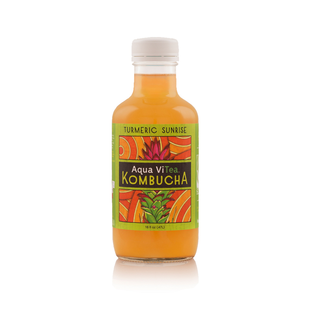 Kombucha, Turmeric Sunrise 12/16oz Regional Access