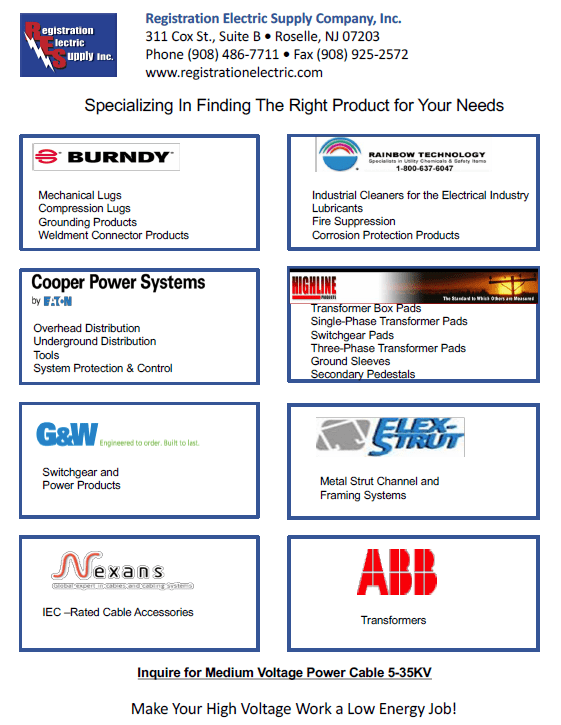 Line Card Registration Electric Supply