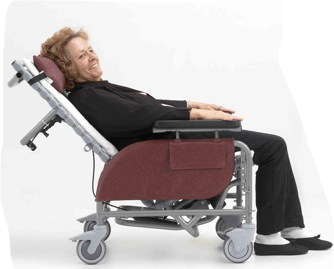 Broda 48R Latitude Pedal Rocker Self Propelling Geri Chair