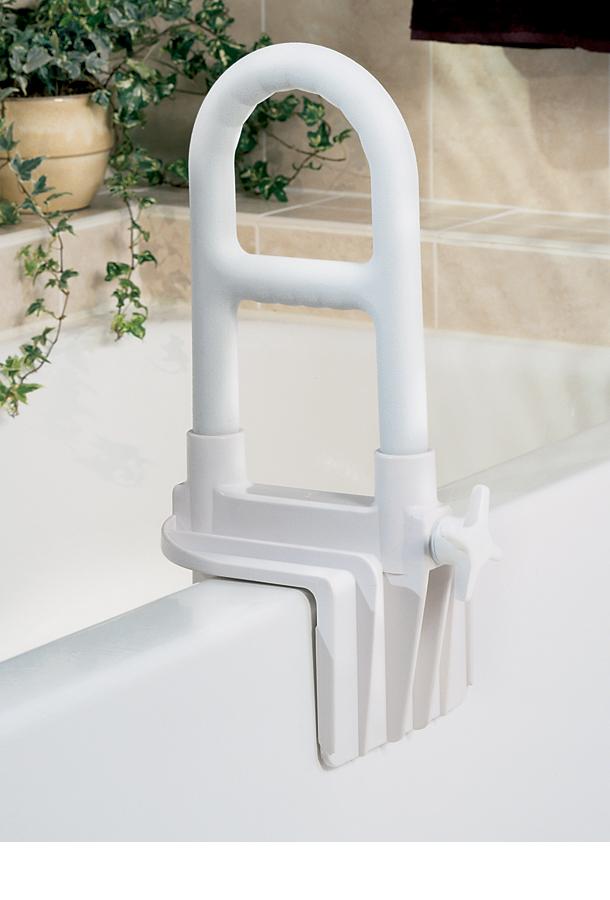 Medline Guardian Signature White Adjustable BathTub Grab Bar
