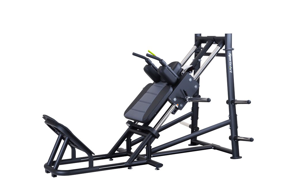 SportsArt Leg Press and Hack Squat Workout Machine with 500 lbs. Capacity