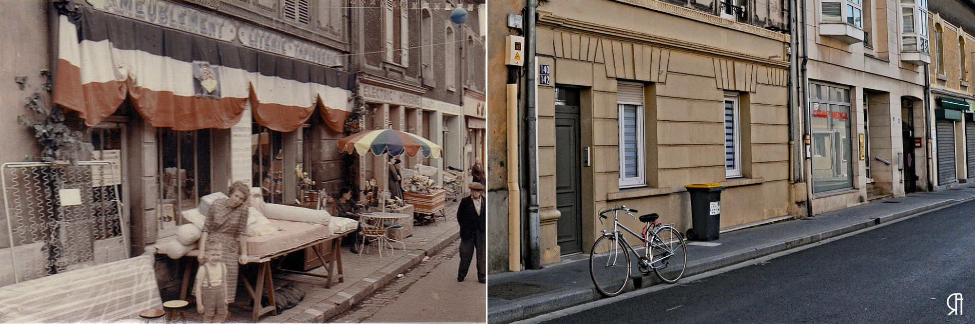Rue de Cernay, un jour de braderie
