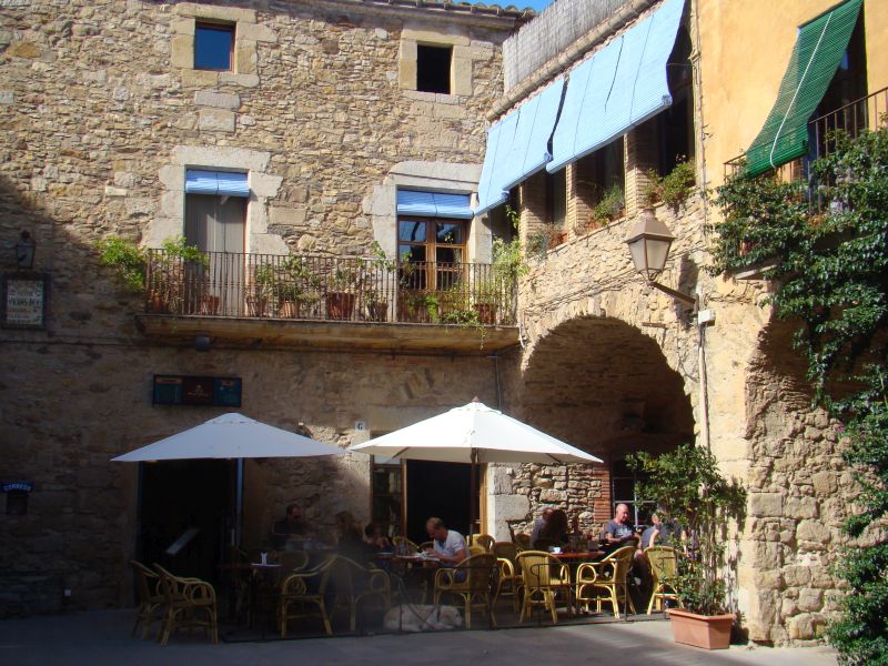 Peratallada a Charming Stone Building Town in Catalonia, Spain