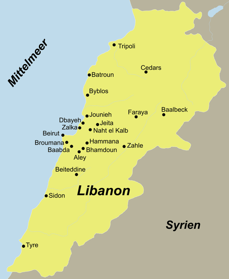Libanon Zedern, Tempel und Partys Reisen mit Reisefieber