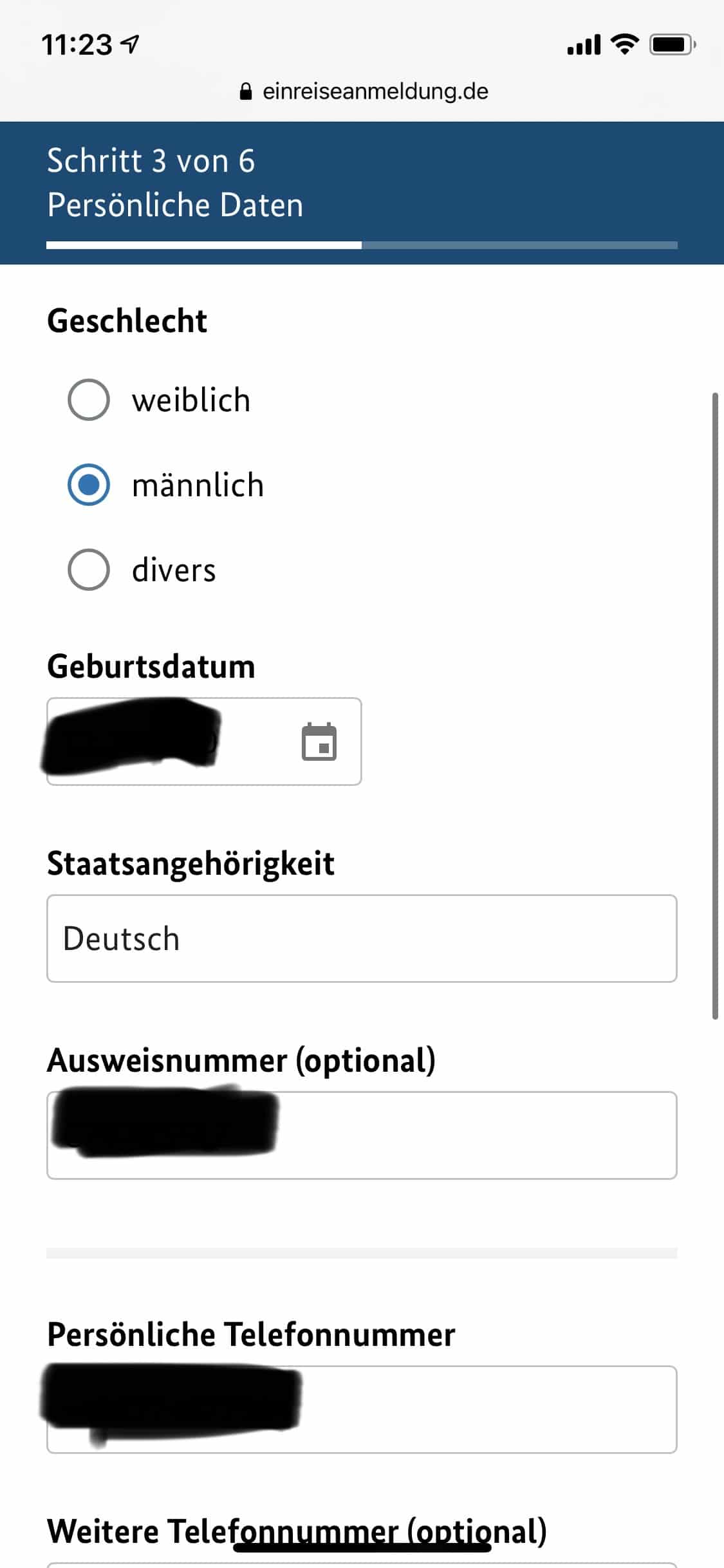 Einreiseanmeldung für Deutschland meine Erfahrungen & Kritik