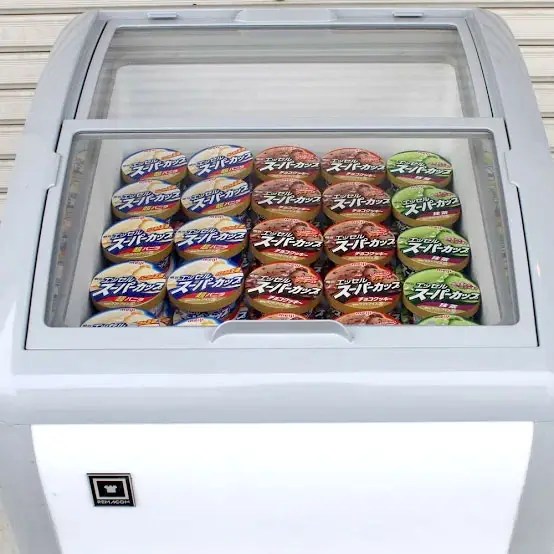 ショーケース冷凍庫：185L 冷蔵庫・冷凍庫・ショーケース・ストッカー・製氷機レンタル専門店