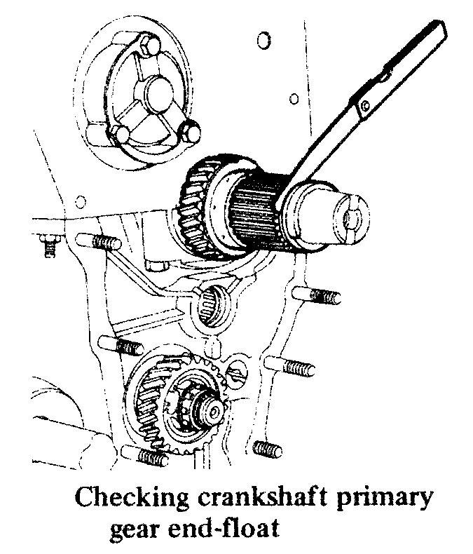 FLYWHEEL HOUSING/PRIMARY GEAR