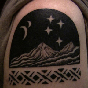 Ruth's Tribal Mountain Tattoo From New Zealand 288_x_288_jpg