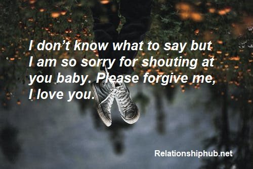 Messages I’m Sorry Messages Suitable For Him Or Her