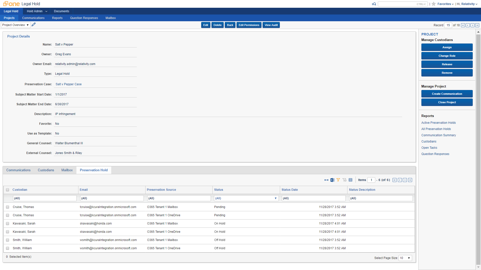 Preserving Office 365 Data for Legal Holds Relativity Blog