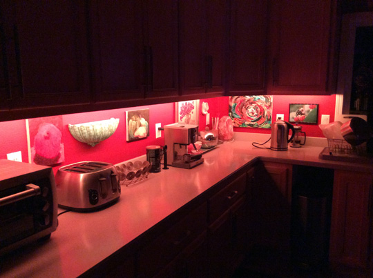 rgb kitchen lighting