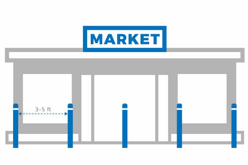 A Guide to Bollard Spacing and Site Planning Bollards Blog