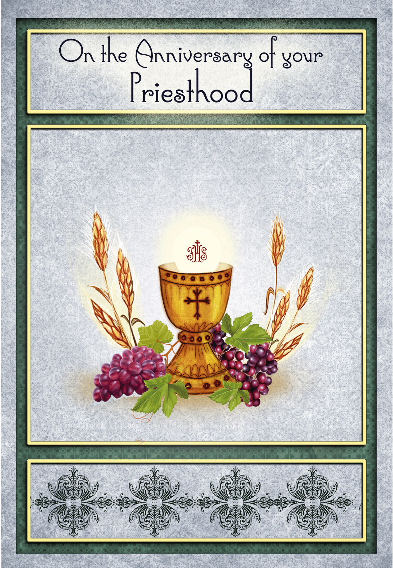Ordination Anniversary Religious Cards OA41 Pack of 12