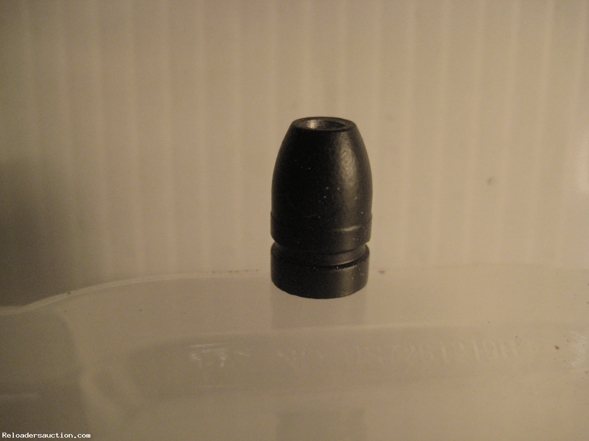 .356 9mm 130gr. HP Lead cast BLK Powder Coated bullets 500pk