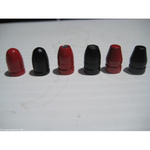 .356 9mm 125gr & 130gr. HPRNTC assorted Lead cast BLK/RED Powder