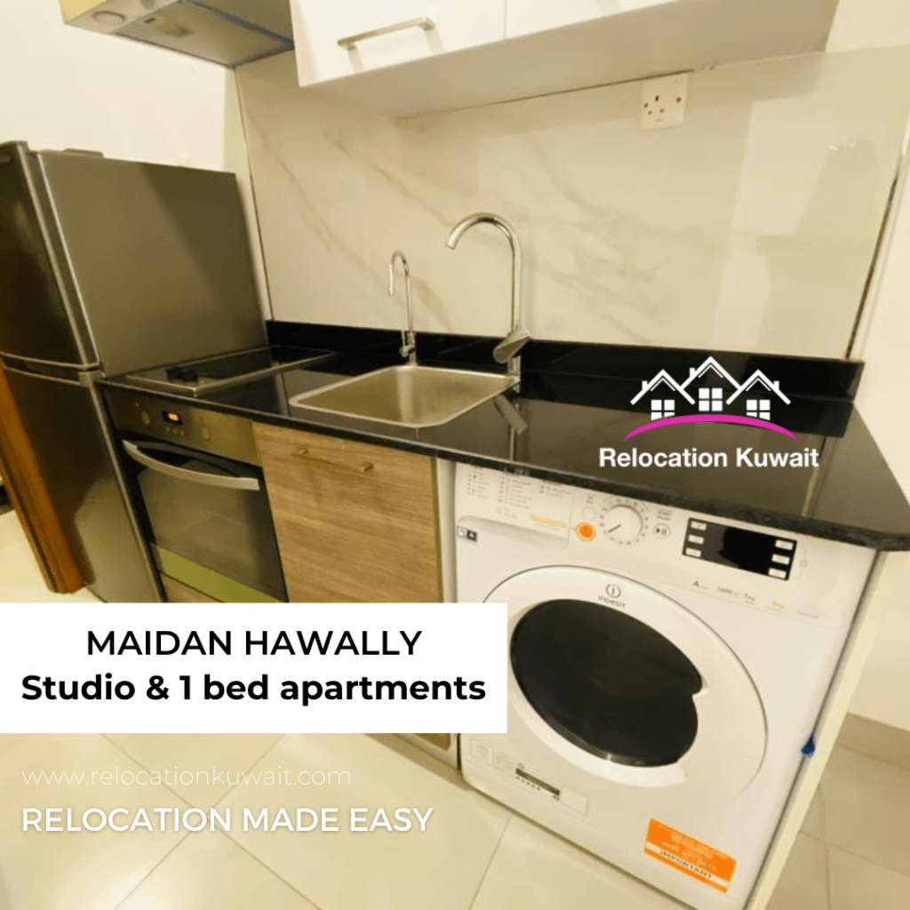 Semifurnished 1bed & studio apartment in Maidan Hawally, kuwait