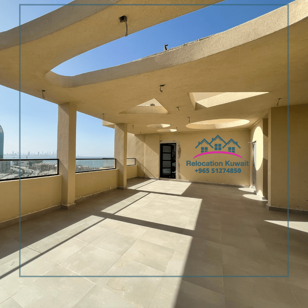 Fully furnished 2bedroom penthouse with balcony in Salmiya, Kuwait for