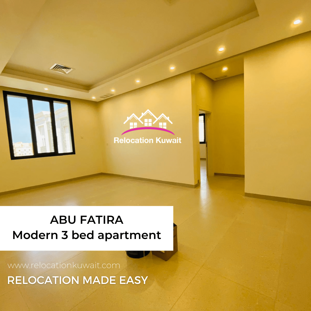 Modern 3 bed apartment for rent in Abu Fatira , kuwait Relocation Kuwait