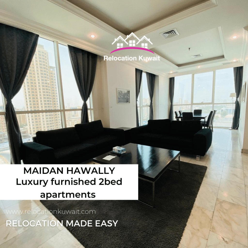 Fully furnished 2 bed apartment for rent in Maidan Hawally , kuwait