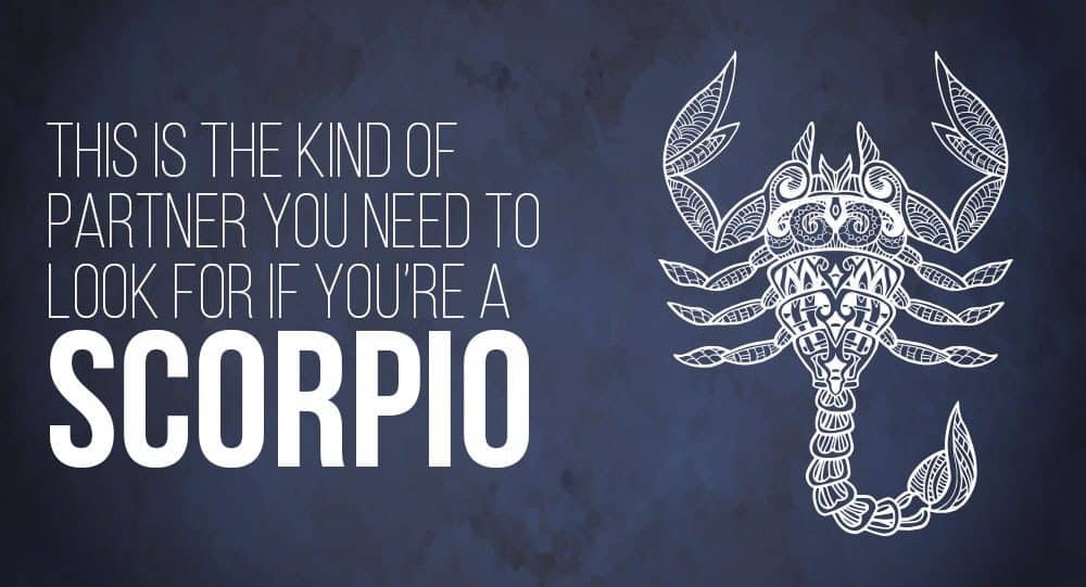 This Is The Kind Of Partner You Need To Look For If You’re A Scorpio
