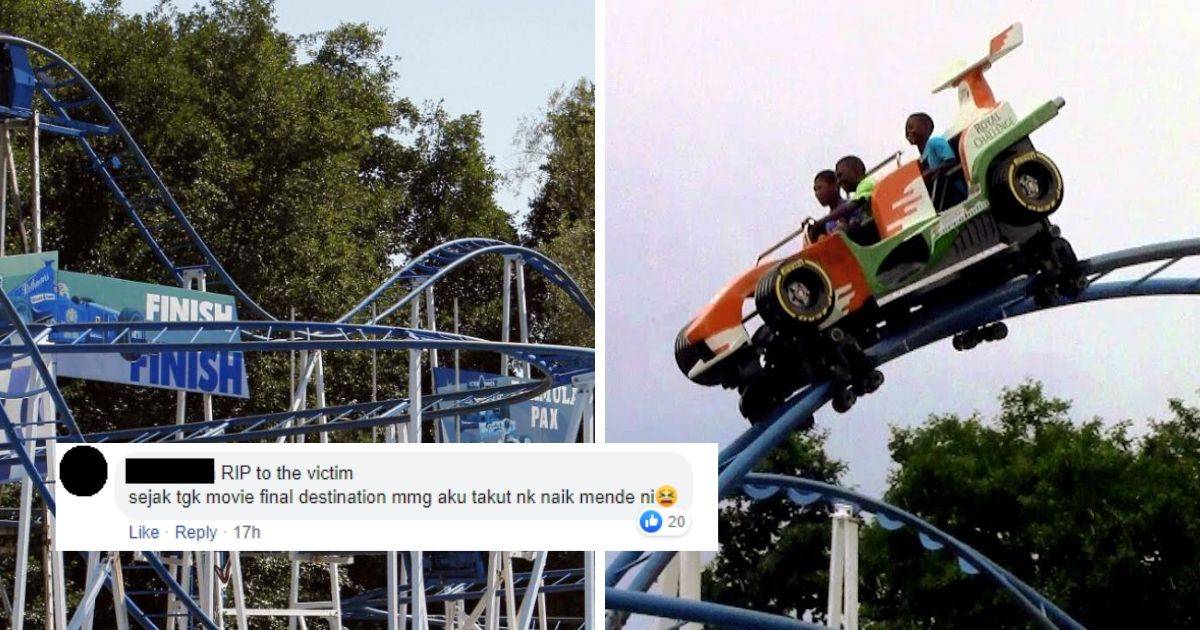 Wanita Maut Tercampak Dari Roller Coaster, Ramai Kongsi