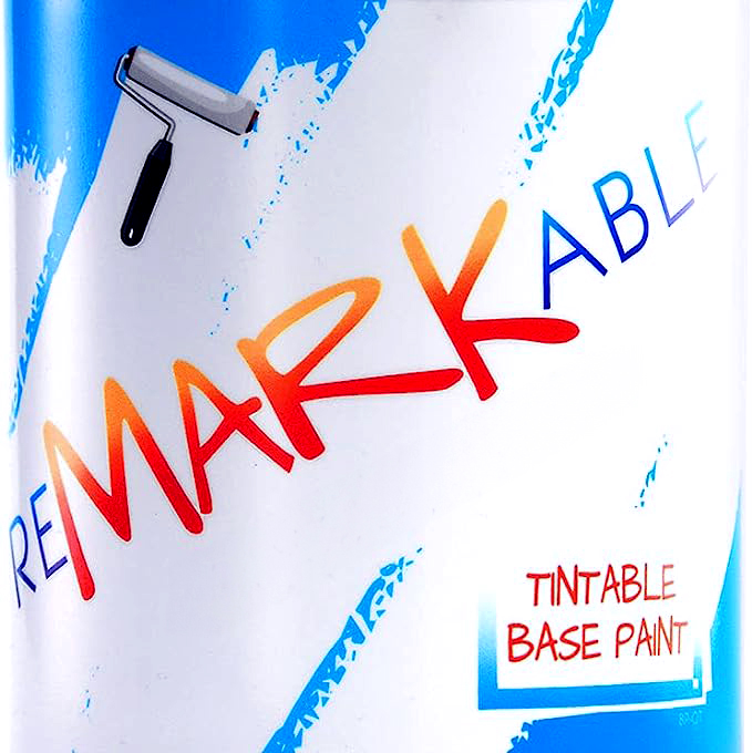 Whiteboard Primer & base coat Quart By Remarkable Whiteboard Paint