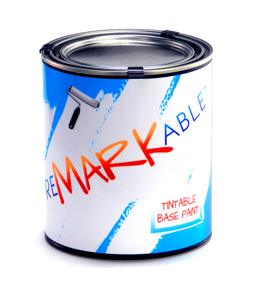 Whiteboard Primer & base coat Quart By Remarkable Whiteboard Paint