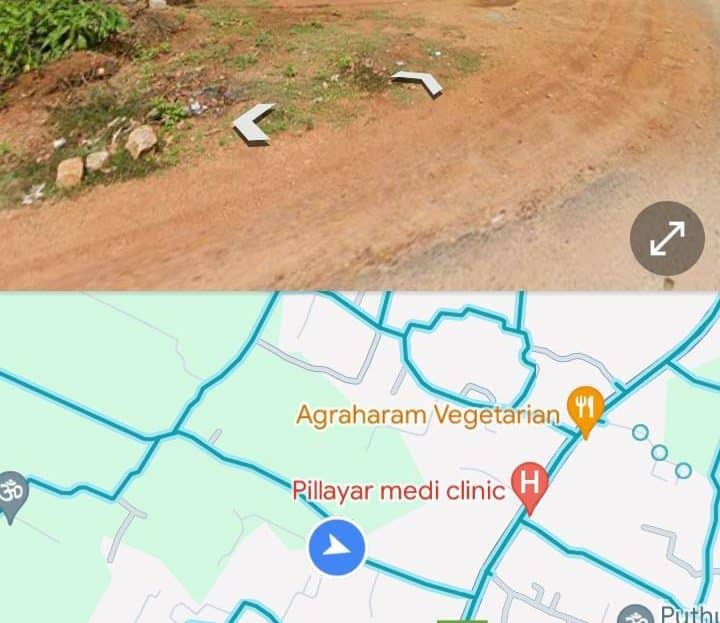 Land for sale at Puttur Aavarangal, 200 M from Pointpedro Road. RE