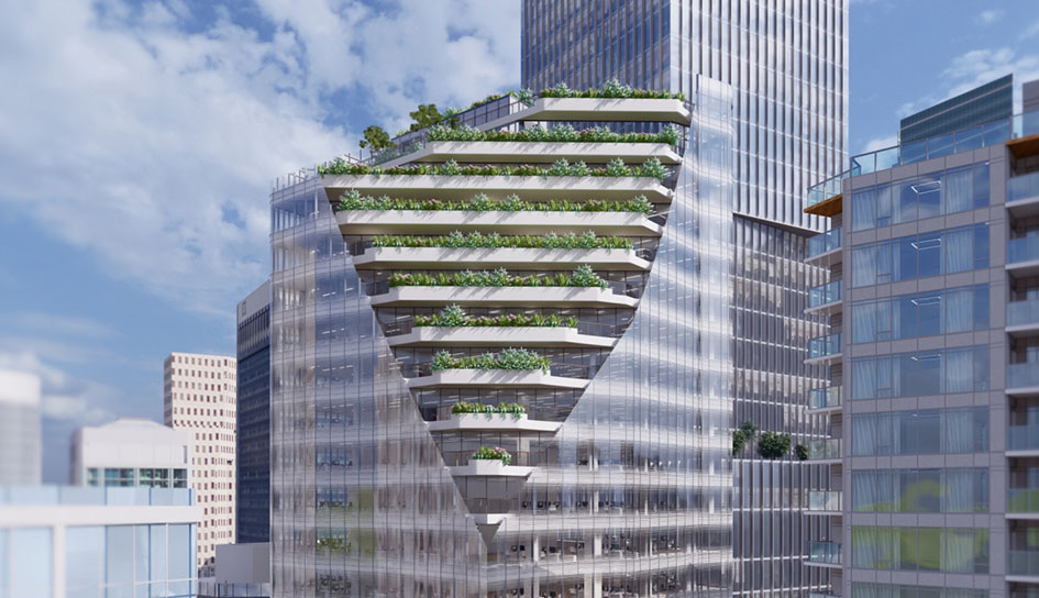 Hines office tower design responds to COVID REMI Network