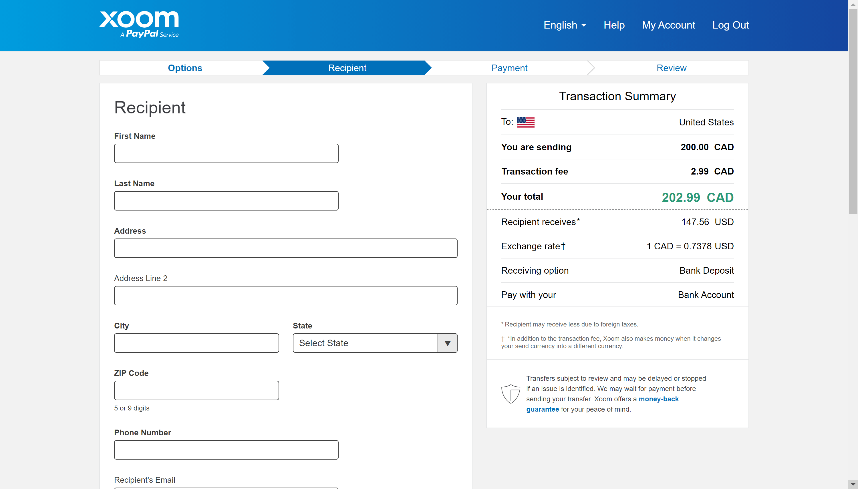 Xoom Money Transfer review Is it trustworthy and safe?