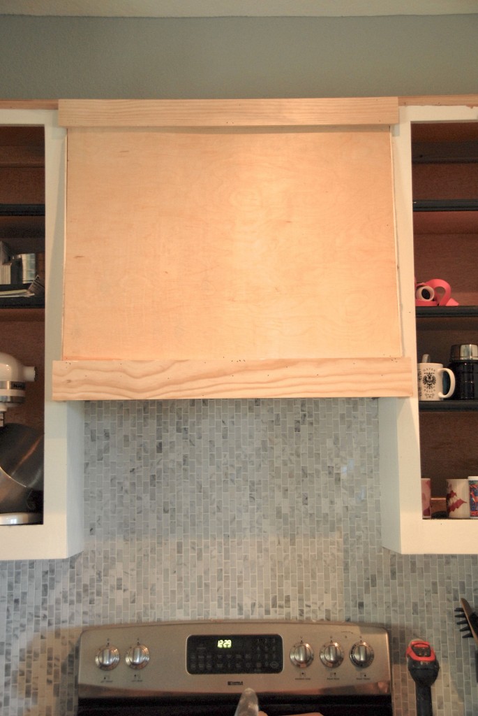 Remodelaholic How to DIY a Custom Range Hood for Under 50