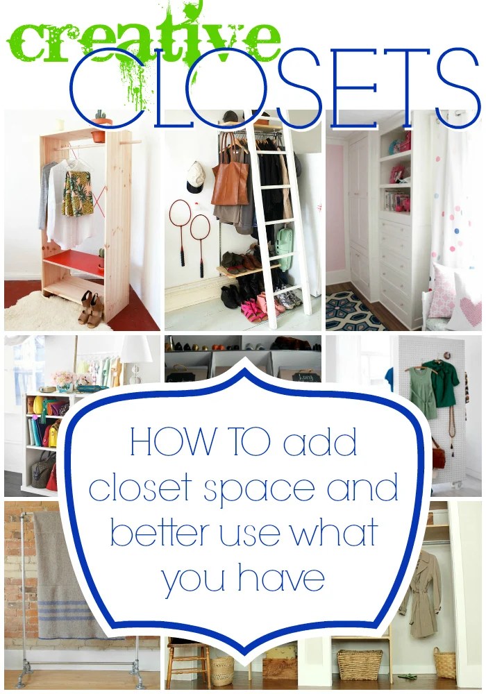 Remodelaholic 14 Creative Closet Solutions To Organize And