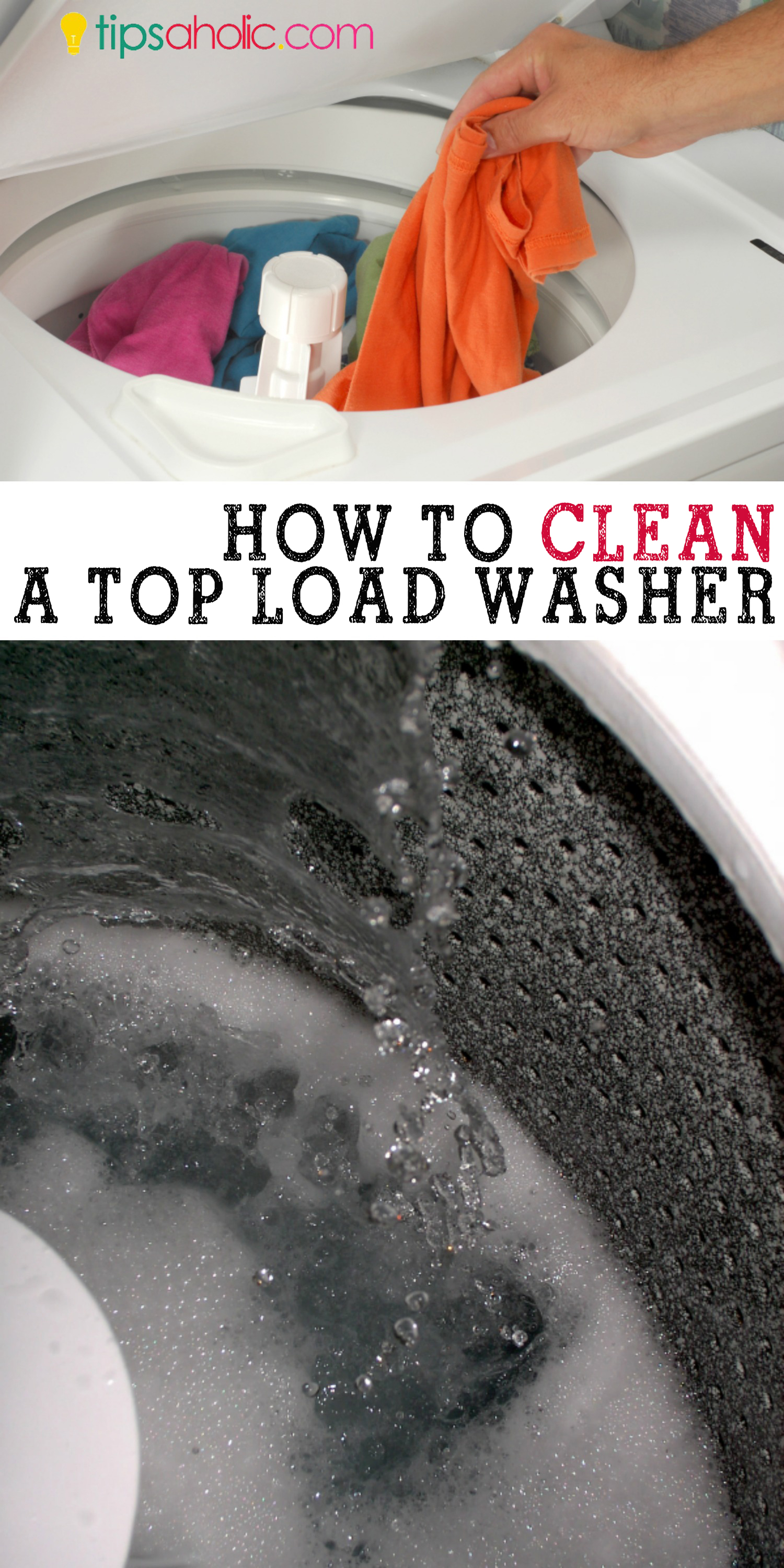 How to Clean a Top Loader Washing Machine | Remodelaholic