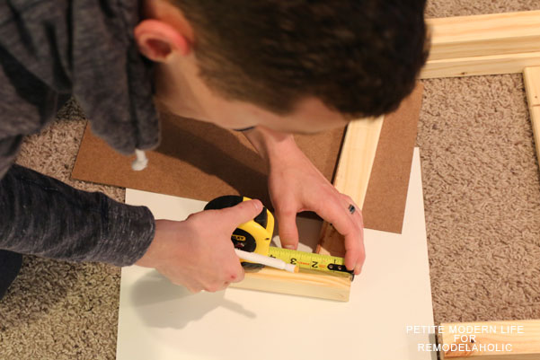 Remodelaholic Easy Mid Century IKEA Tarva Nightstand Hack