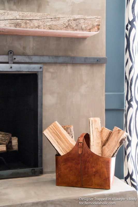 Remodelaholic | How to Install a Wood Mantel on a Masonry ...