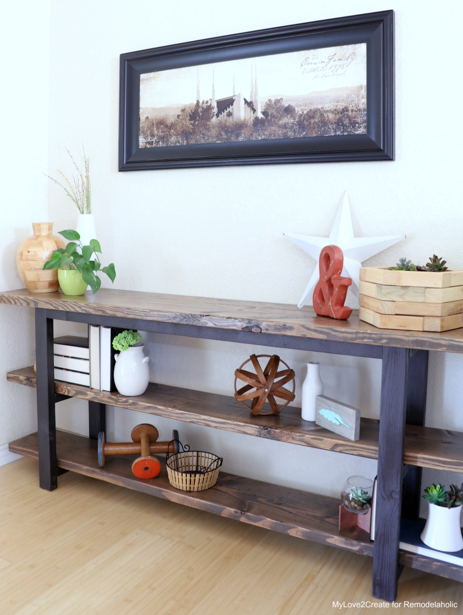 Remodelaholic Pottery Barn Inspired Modern Rustic Remodelaholic Pottery Barn Inspired Modern Rustic