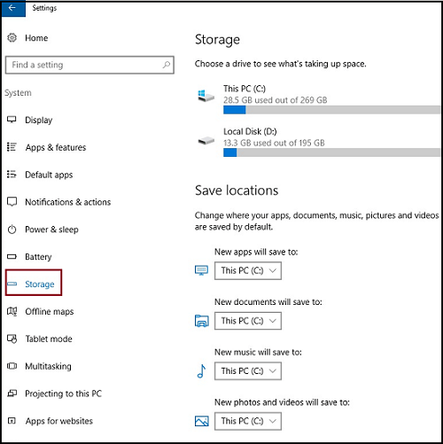 How to Change Default Save Location on Windows 10