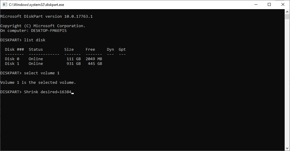 DiskPart Guide Create, Format, Delete, Extend or Shrink Partition