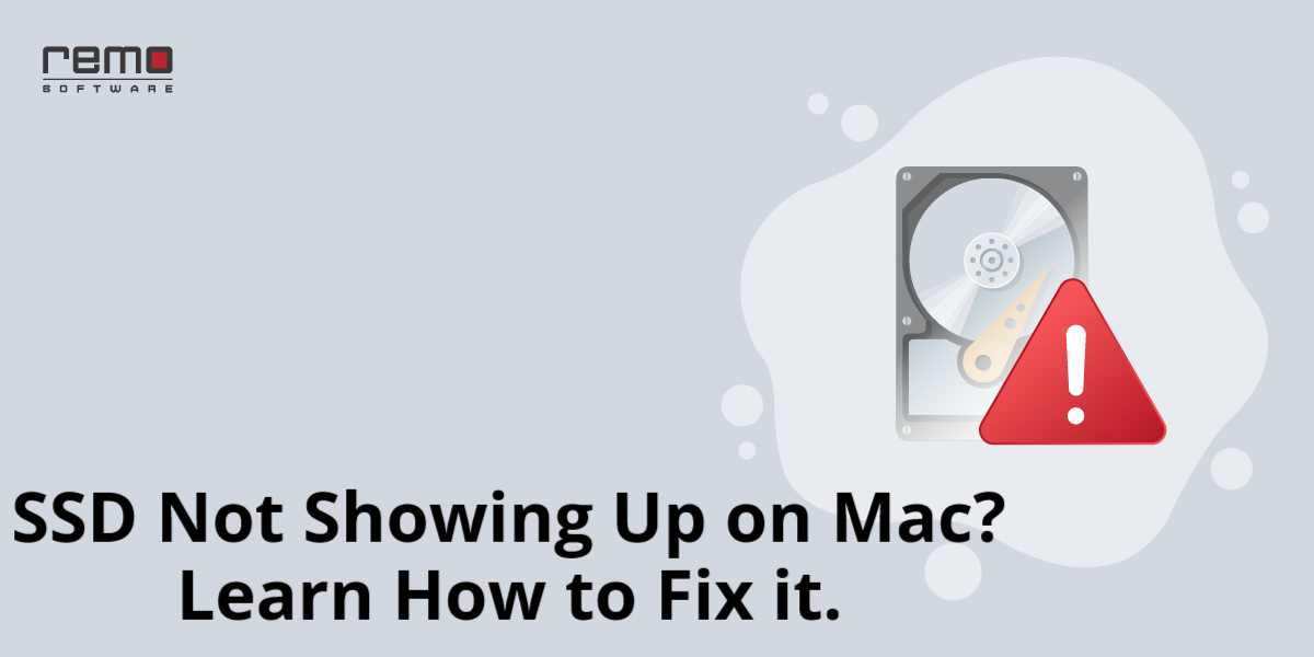 External SSD Not Showing Up Mac [Fixed]