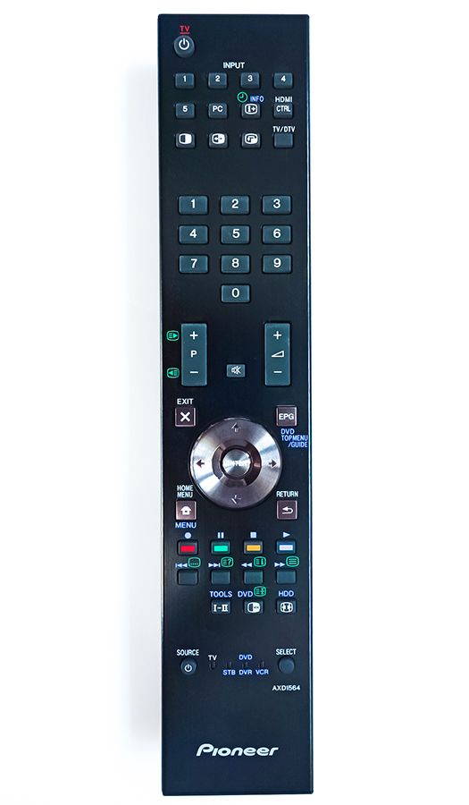 PIONEER AXD1562, AXD1563, AXD1564 remote control, replacement 14.8