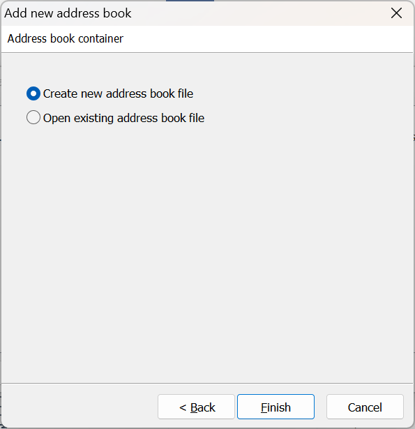 Manage Address Books Remote Utilities