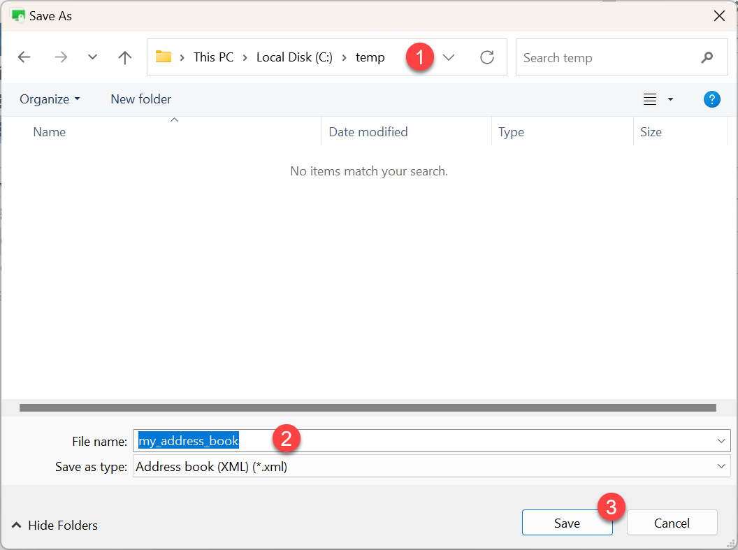 Export or Import Address Books Remote Utilities